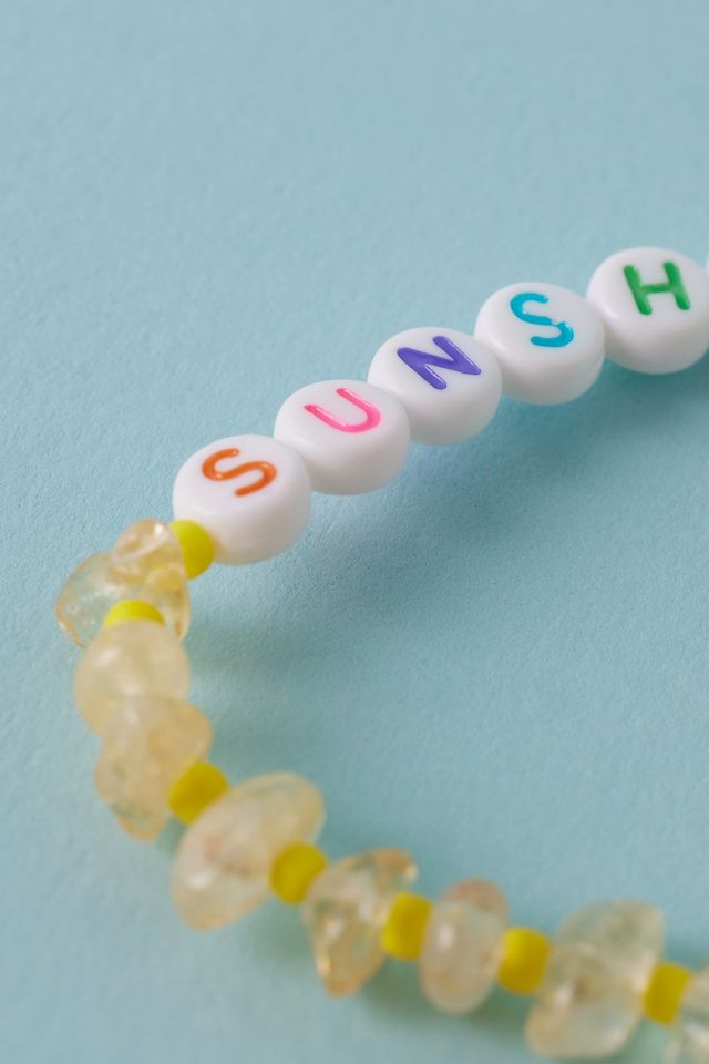 Crystal Bisous Sunshine Bead Bracelet #3